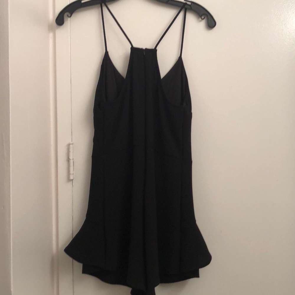 Pinkyotto Black Romper With Ruffle Detail Size S - Picture 5 of 8